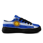 Custom Uruguay 2026 World Cup Sneakers DIY Country Flag Running Shoes Lightweight Sport Shoes Gift for Football Fans Personalized Team Name and Logo FN038-F009112-1