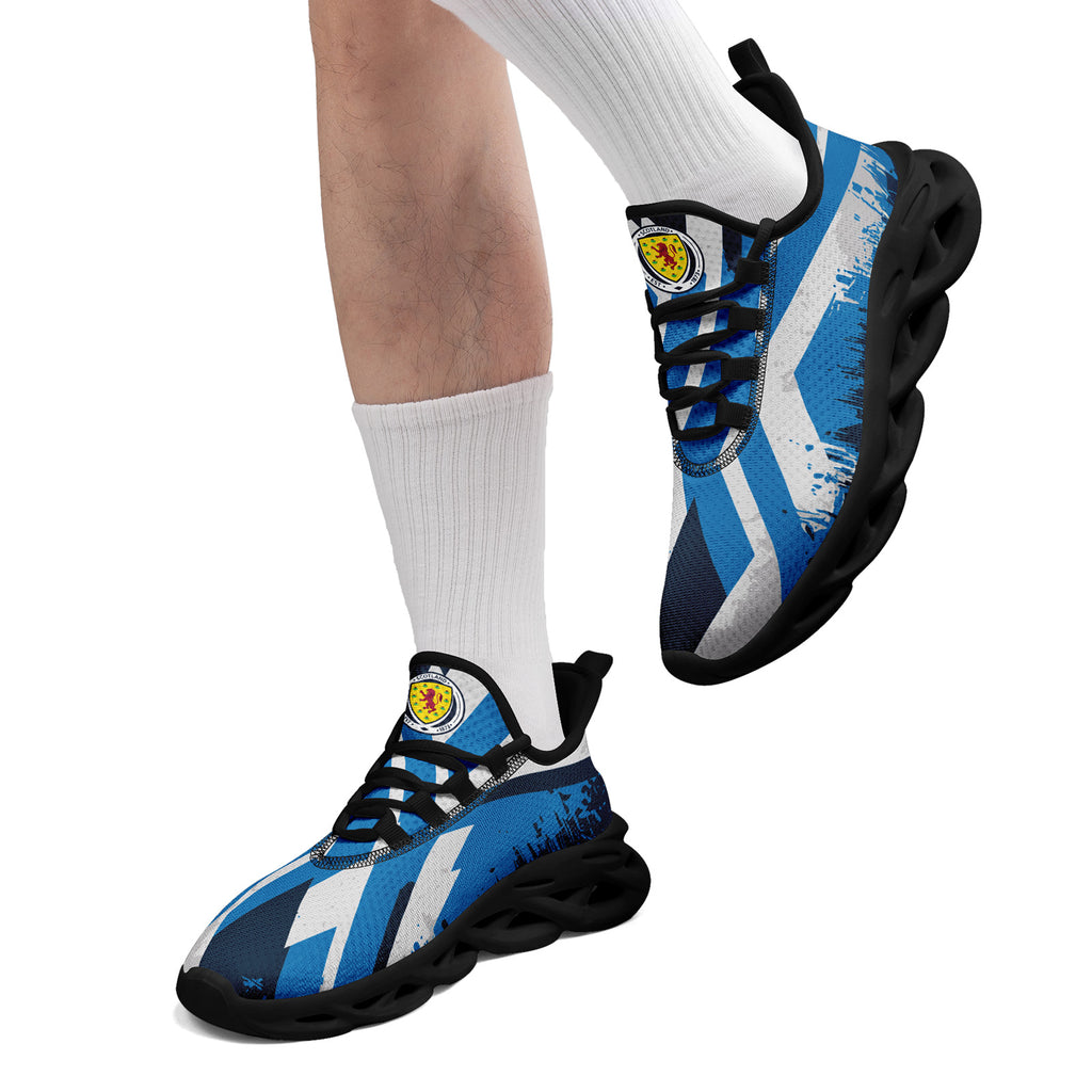 Custom Scotland 2026 World Cup Sneakers DIY Country Flag Running Shoes Lightweight Sport Shoes Gift for Football Fans Personalized Team Name and Logo FN003-F020027-5