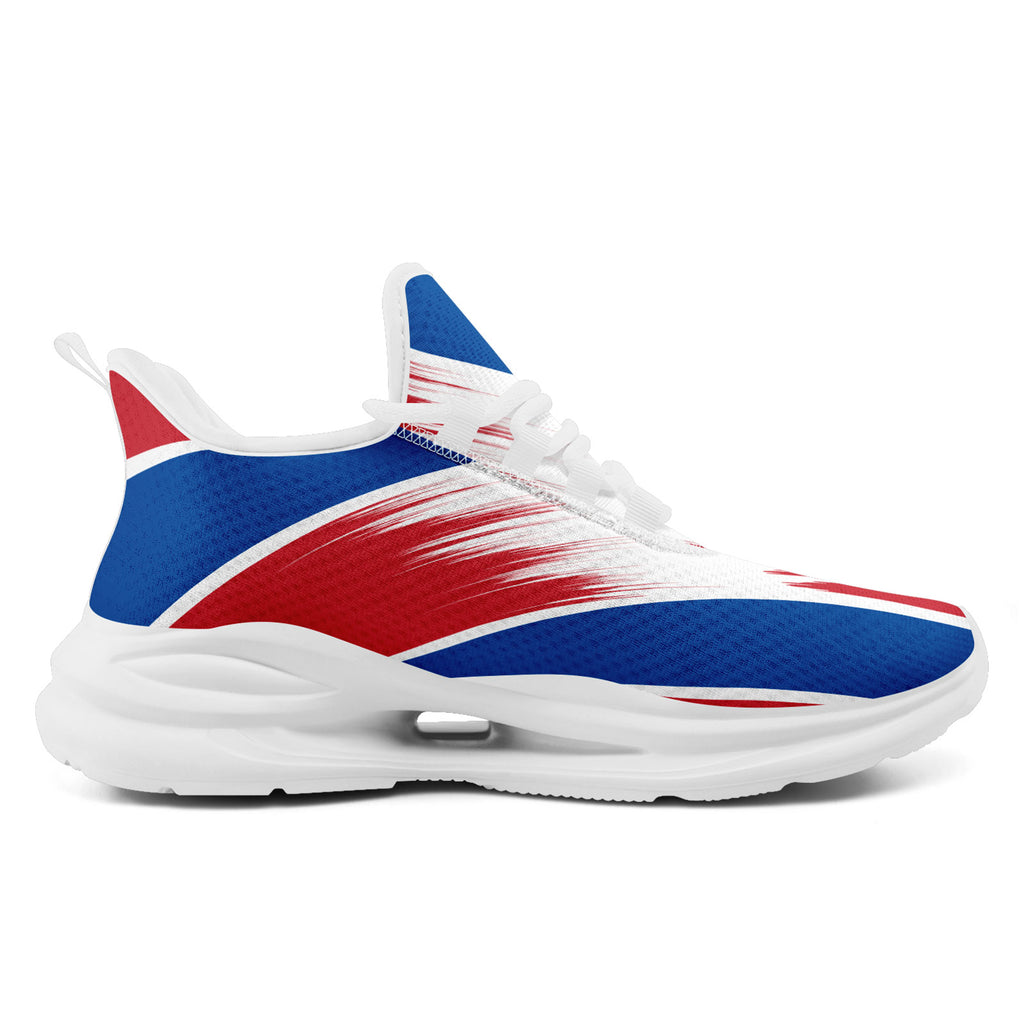 Custom South Korea 2026 World Cup Sneakers DIY Country Flag Running Shoes Lightweight Sport Shoes Gift for Football Fans Personalized Team Name and Logo FN079-F009131-5