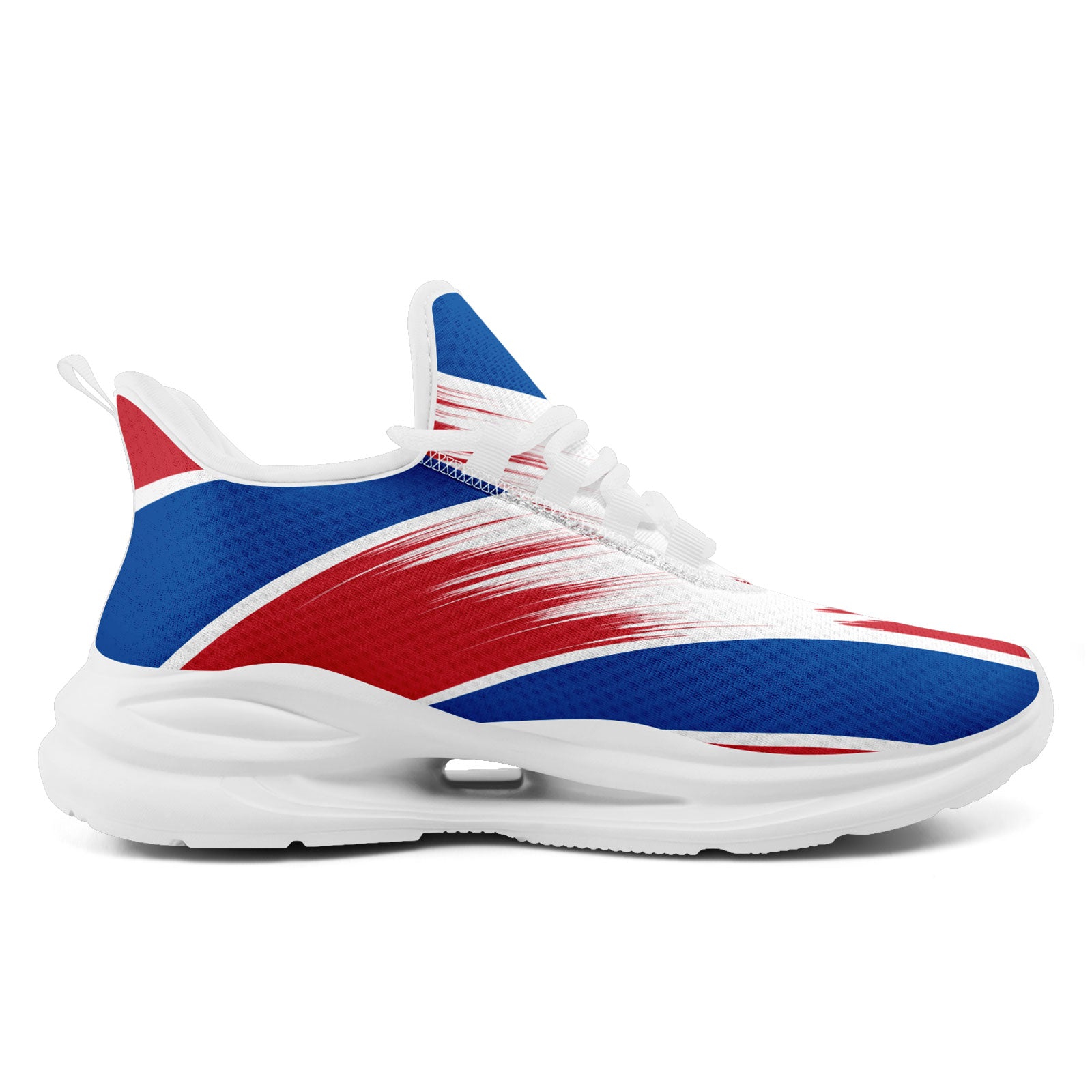 Custom South Korea 2026 World Cup Sneakers DIY Country Flag Running Shoes Lightweight Sport Shoes Gift for Football Fans Personalized Team Name and Logo FN079-F009131-5