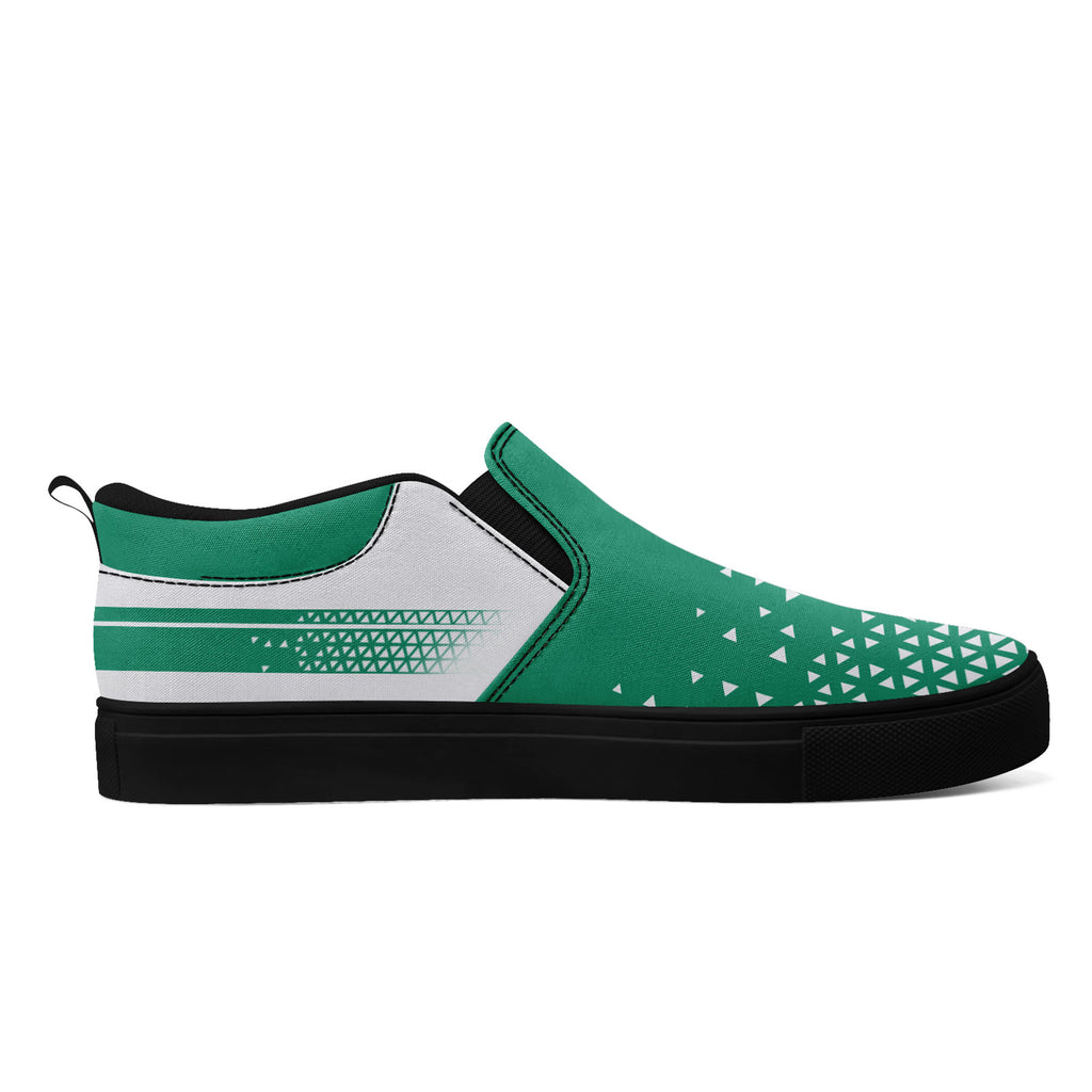Custom Canvas Sneakers Personalized Slip On Shoes FN071-E023042-10