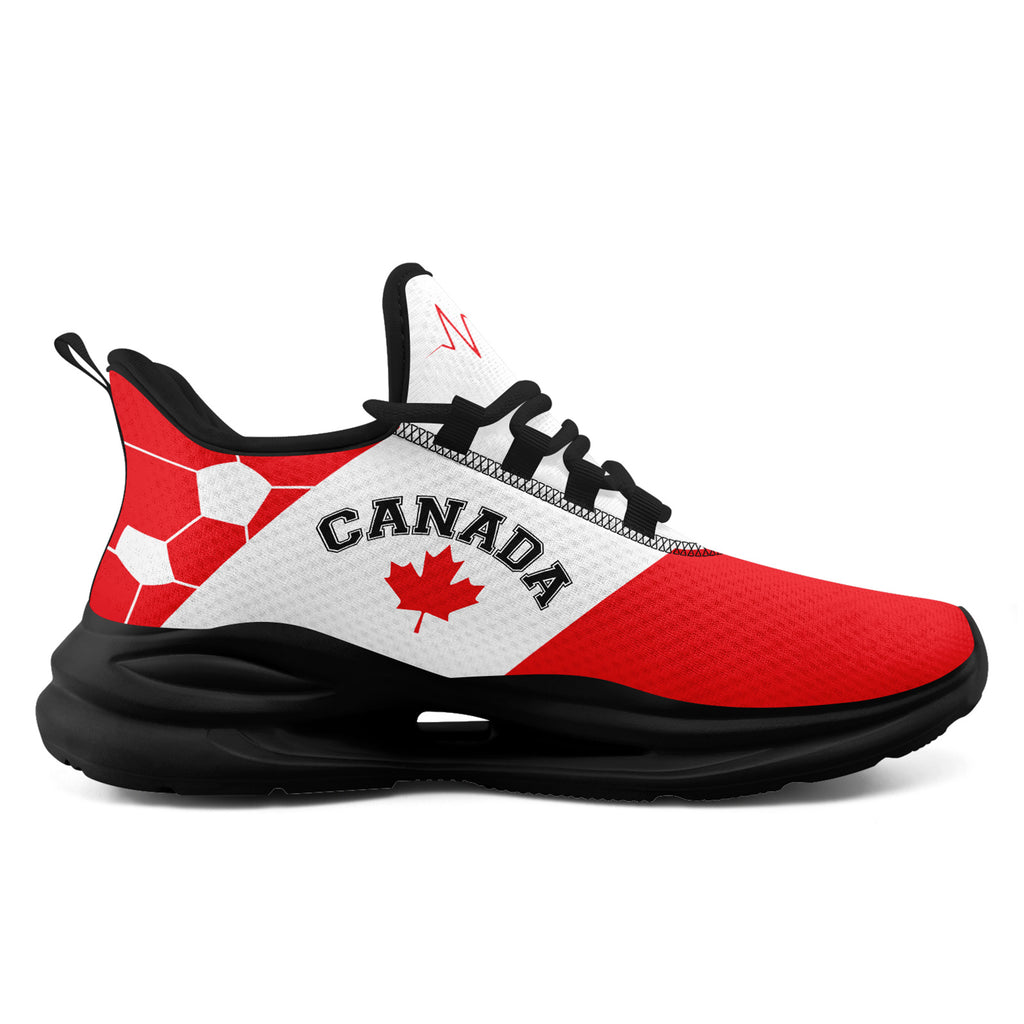Custom 2026 World Cup Canada Sneakers DIY Country Flag Running Shoes Lightweight Sport Shoes Gift for Football Fans Personalized Team Name and Logo FN079-F023063-3