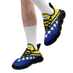 Custom Curaçao 2026 World Cup Sneakers DIY Country Flag Running Shoes Lightweight Sport Shoes Gift for Football Fans Personalized Team Name and Logo FN003-F009074-5