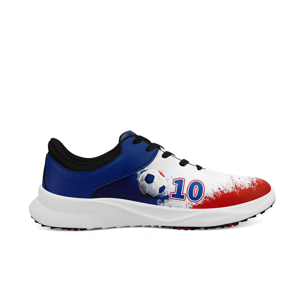 Custom South Korea 2026 World Cup Sneakers DIY Country Flag Running Shoes Lightweight Sport Shoes Gift for Football Fans Personalized Team Name and Logo FN062-F009110-3