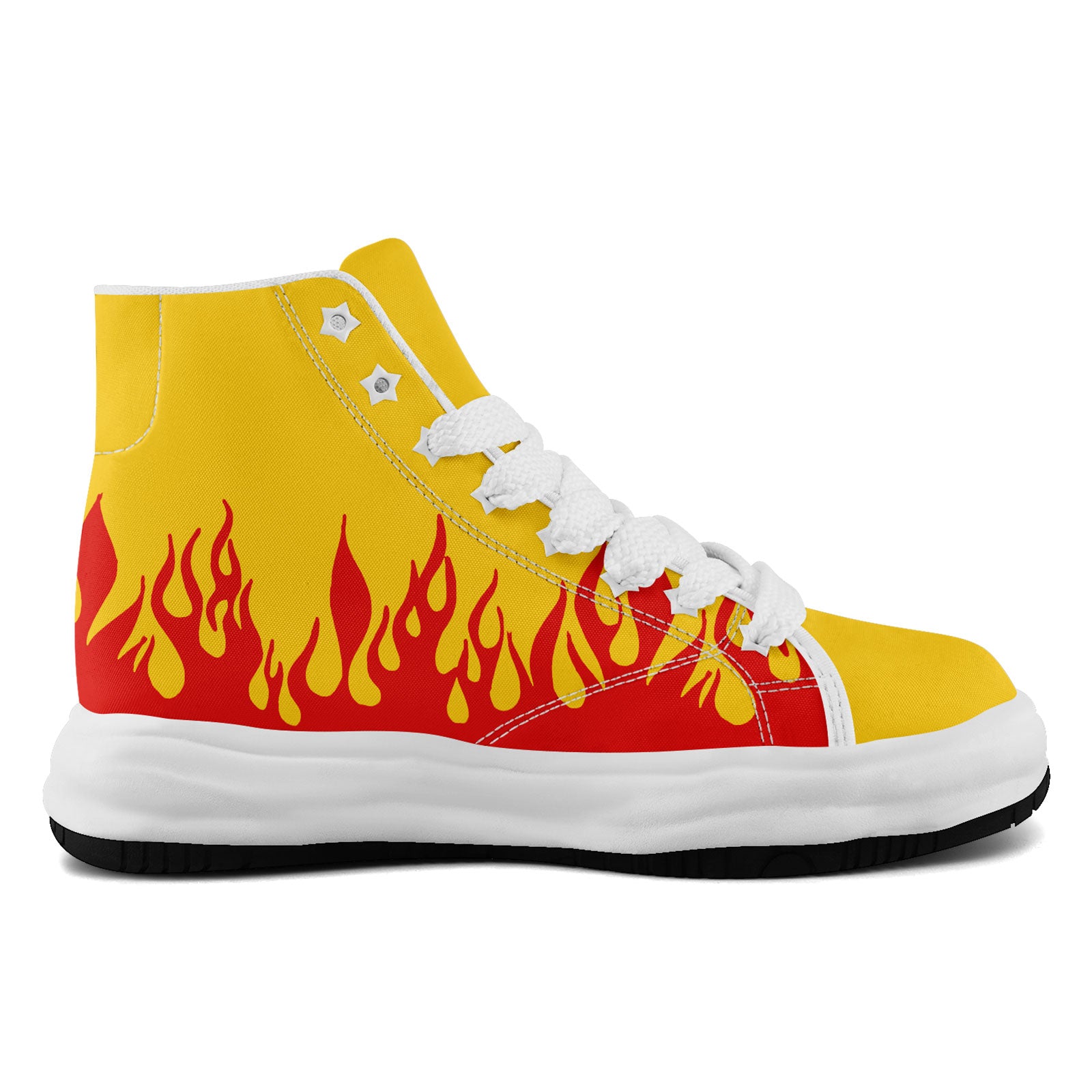 Custom Red Yellow Kansas City Football Jersey and Firesoul Sports Shoes Combo Offer Personalized Combo ZH-D020273-18