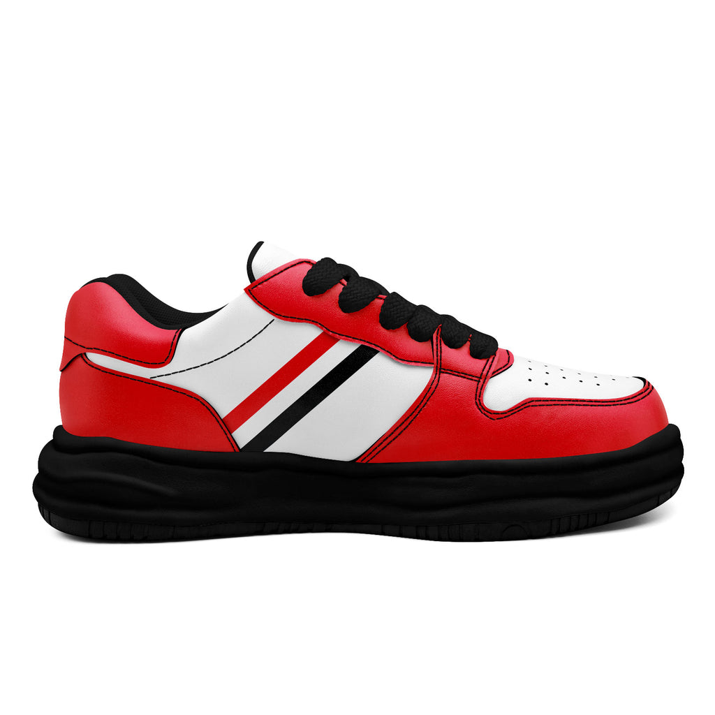 Custom Red Blue Houston Shoes Personalized Sneaker FN032-D020389-12