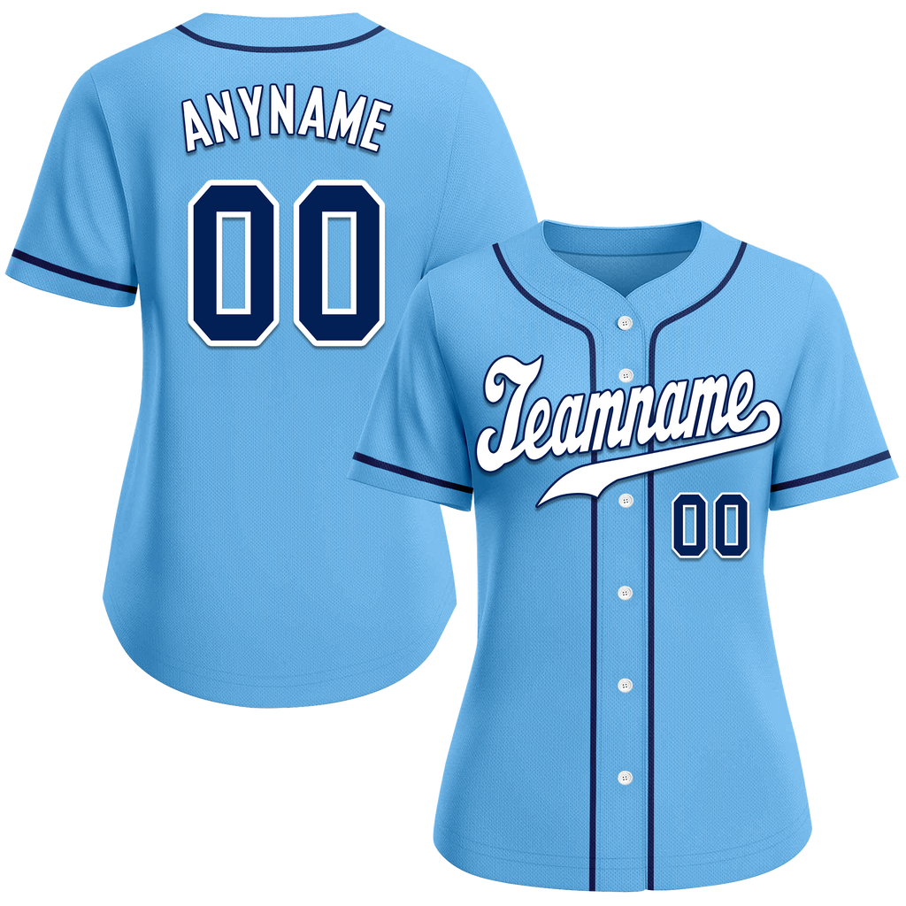 Custom Aqua Classic Style White Personalized Authentic Baseball Jersey BSBJ01-bd0fa0d