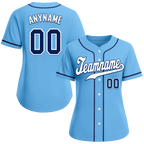 Custom Aqua Classic Style White Personalized Authentic Baseball Jersey BSBJ01-bd0fa0d
