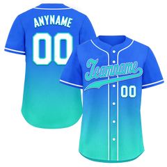 Custom Blue Cyan Fade Fashion Personalized Authentic Baseball Jersey BSBJ01-D0a70d8