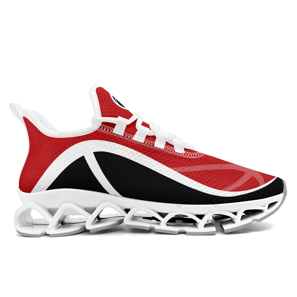 Custom Red Black Maxsoul Shoes Personalized Sneaker FN003XD-D020391-2