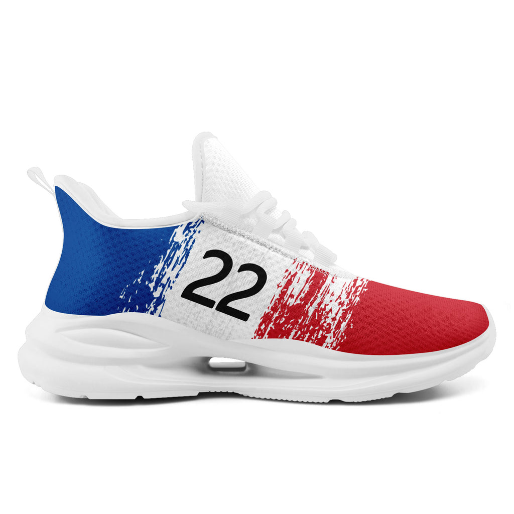 Custom South Korea 2026 World Cup Sneakers DIY Country Flag Running Shoes Lightweight Sport Shoes Gift for Football Fans Personalized Team Name and Logo FN079-F009118-1