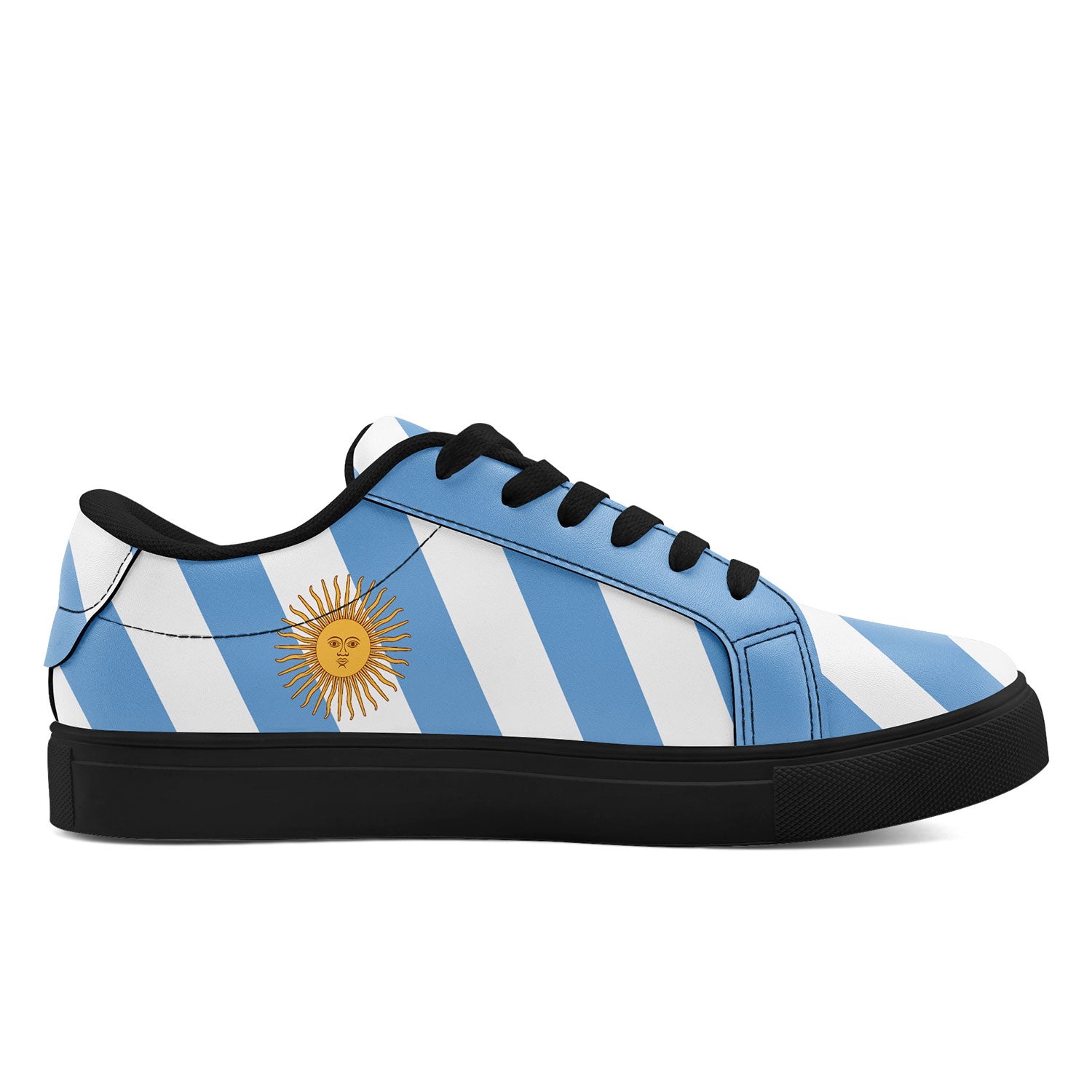 Custom 2026 World Cup Argentina Sneakers DIY Country Flag Running Shoes Lightweight Sport Shoes Gift for Football Fans Personalized Team Name and Logo FN023-F027051-3