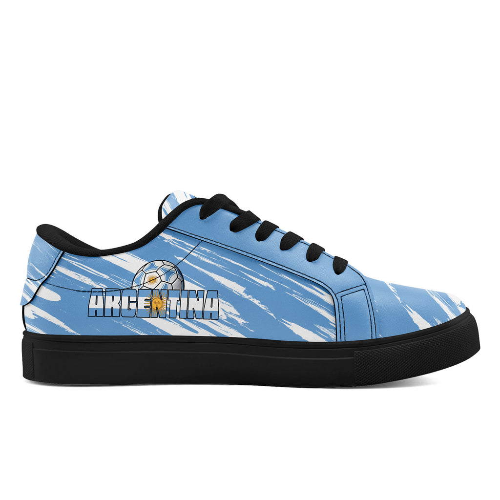 Custom 2026 World Cup Argentina Sneakers DIY Country Flag Running Shoes Lightweight Sport Shoes Gift for Football Fans Personalized Team Name and Logo FN023-F027051-4