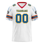 Custom White Pittsburgh Personalized Authentic Football Jersey FBJ02-D025033-31