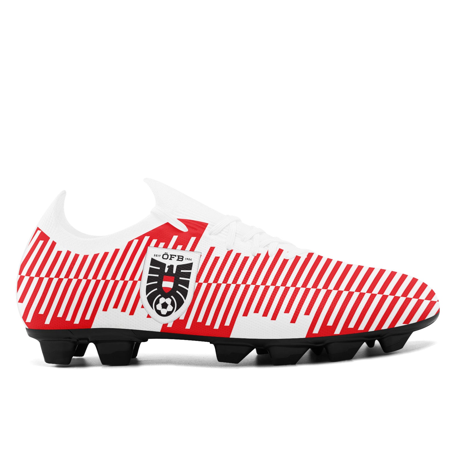 Custom Austria 2026 World Cup Sneakers DIY Country Flag Running Shoes Lightweight Sport Shoes Gift for Football Fans Personalized Team Name and Logo SC02-F020029-3