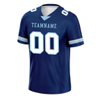 Custom Blue Classic Style Personalized Authentic Football Jersey FBJ02-bd0a70a7
