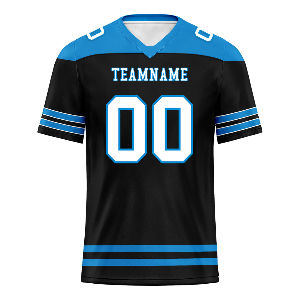 Custom Carolina Personalized Authentic Football Jersey FBJ02-E0607-27