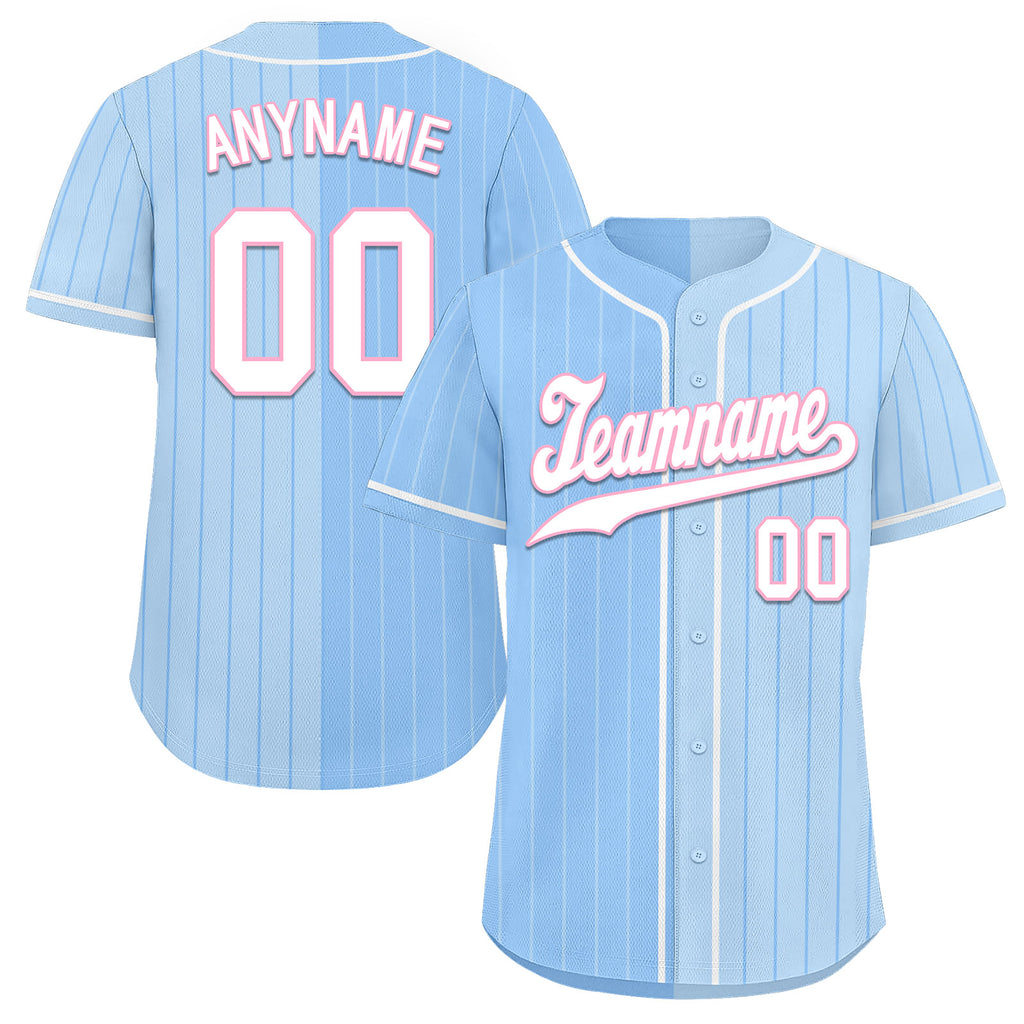 Custom Stripe Fashion Personalized Authentic Baseball Jersey BSBJ01-E06043-22
