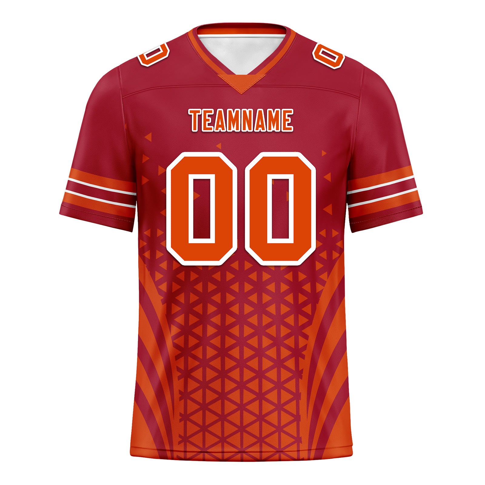 Custom Red White Florida Football Jersey and Sports Shoes Combo Offer Personalized Combo ZH-D023031-29