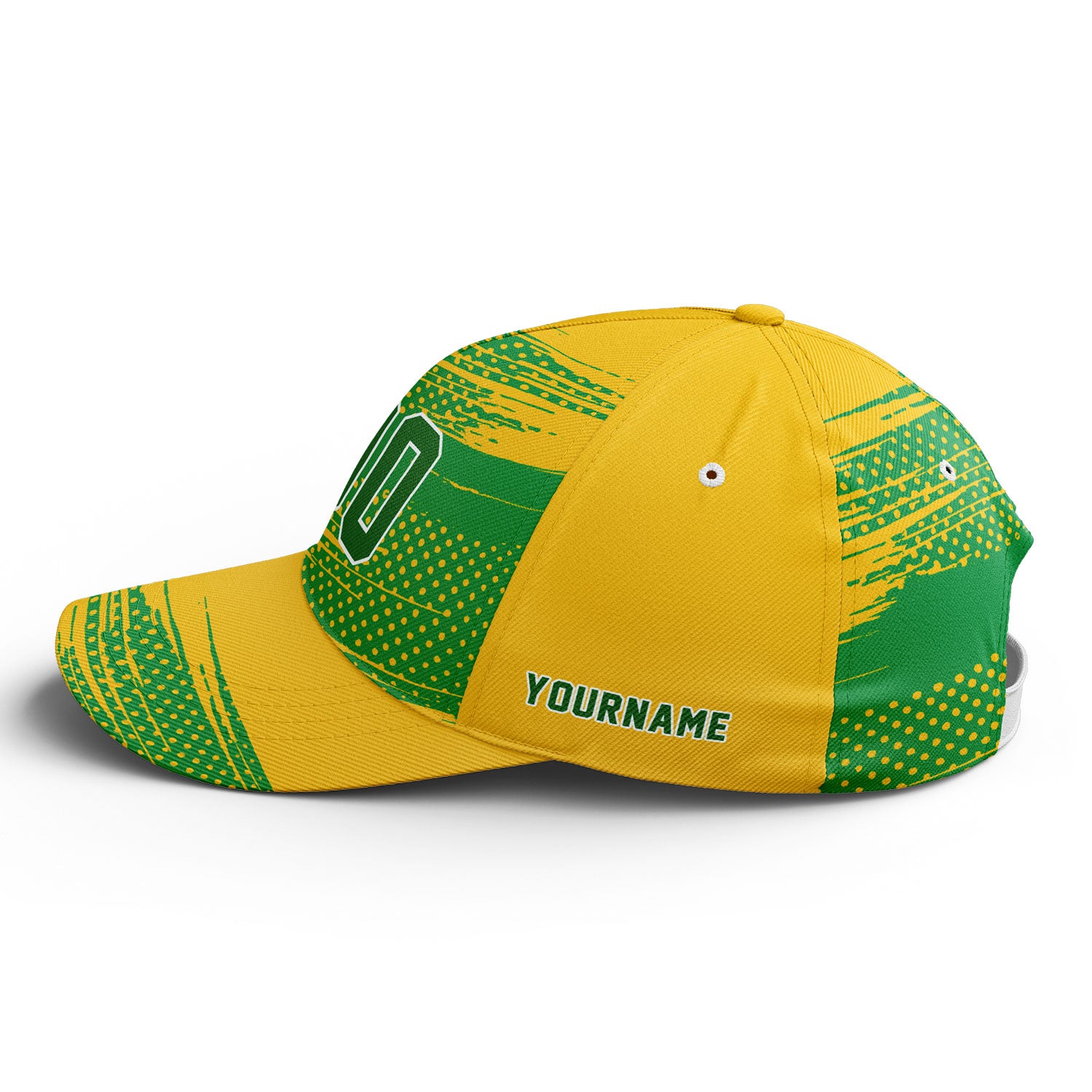 Personalized 2026 Brazil Soccer Fan Hat - Add Your Name & Design Custom 2026 Football Tournament Hat YW061-F027087-5