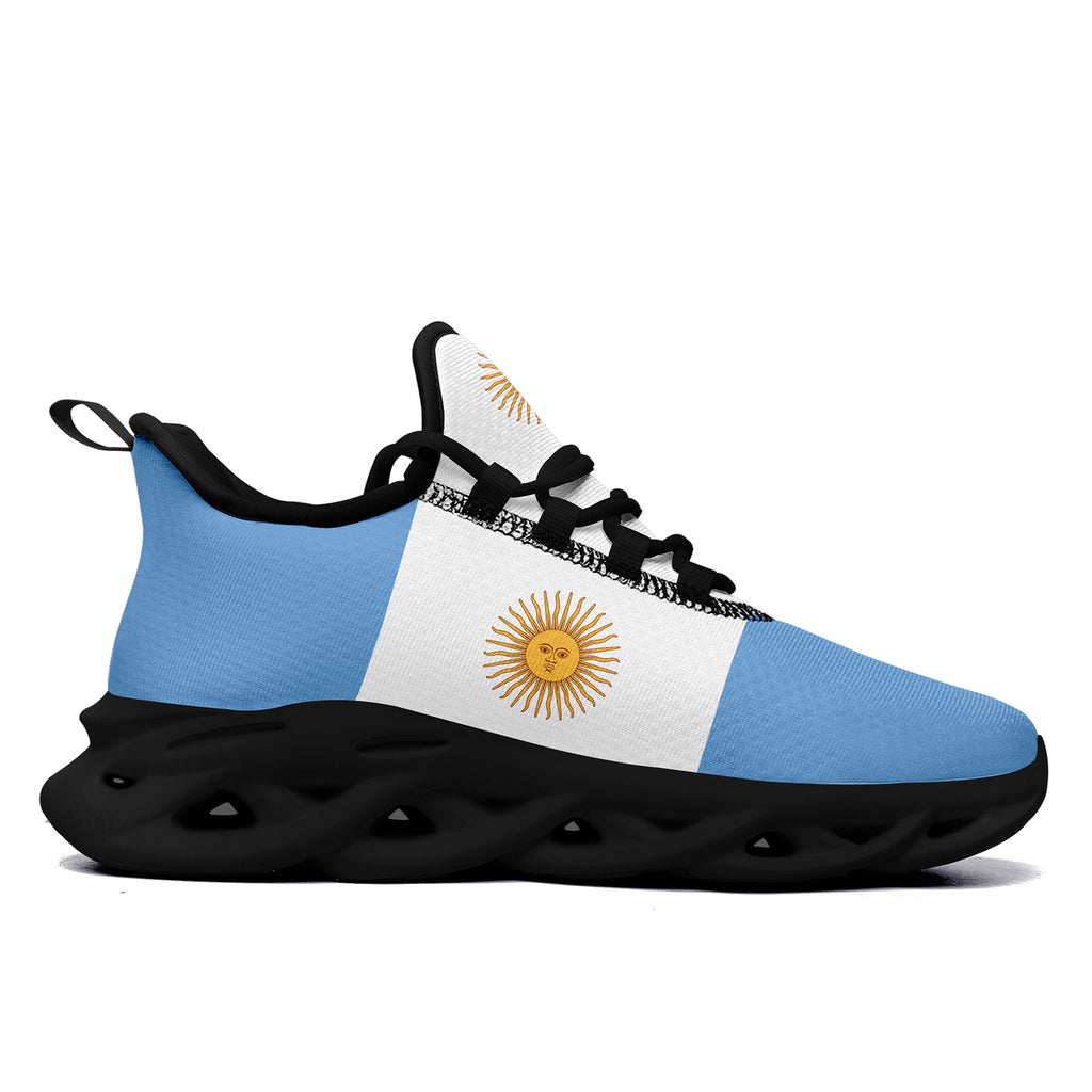 Custom 2026 World Cup Argentina Sneakers DIY Country Flag Running Shoes Lightweight Sport Shoes Gift for Football Fans Personalized Team Name and Logo FN027-F027044-1