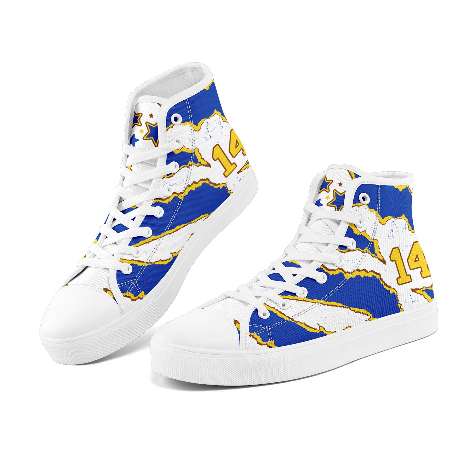 Custom Uruguay 2026 World Cup Sneakers DIY Country Flag Running Shoes Lightweight Sport Shoes Gift for Football Fans Personalized Team Name and Logo FN024-F009125-10