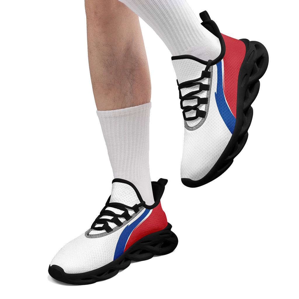 Custom South Korea 2026 World Cup Sneakers DIY Country Flag Running Shoes Lightweight Sport Shoes Gift for Football Fans Personalized Team Name and Logo FN003-F009130-3