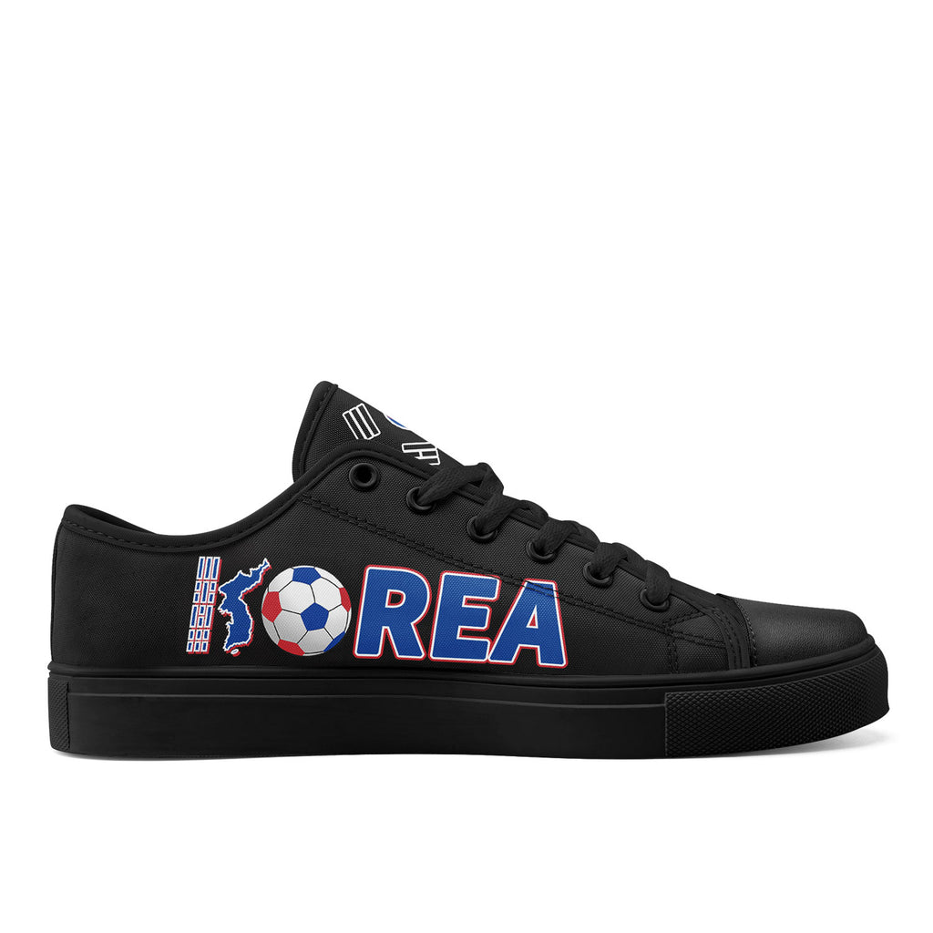 Custom South Korea 2026 World Cup Sneakers DIY Country Flag Running Shoes Lightweight Sport Shoes Gift for Football Fans Personalized Team Name and Logo FN027-F009081-5
