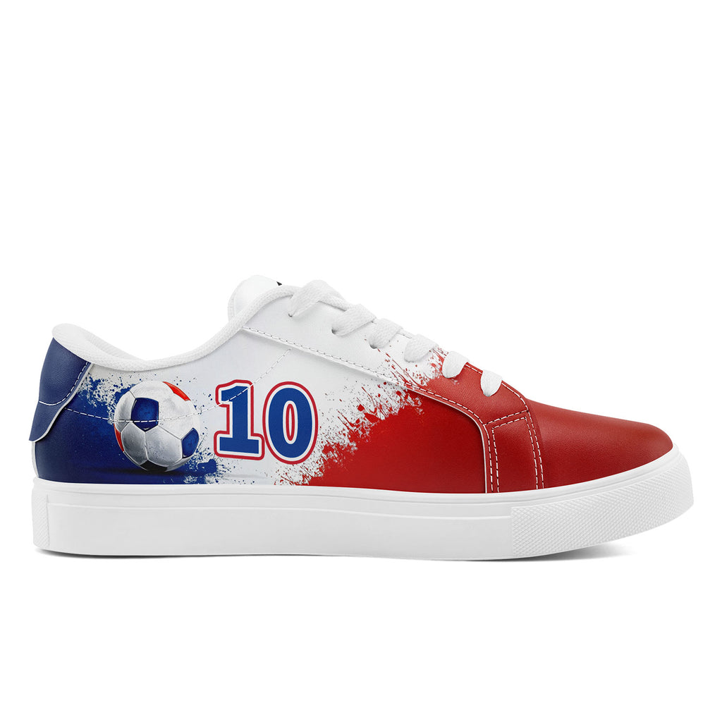 Custom South Korea 2026 World Cup Sneakers DIY Country Flag Running Shoes Lightweight Sport Shoes Gift for Football Fans Personalized Team Name and Logo FN023-F009080-4