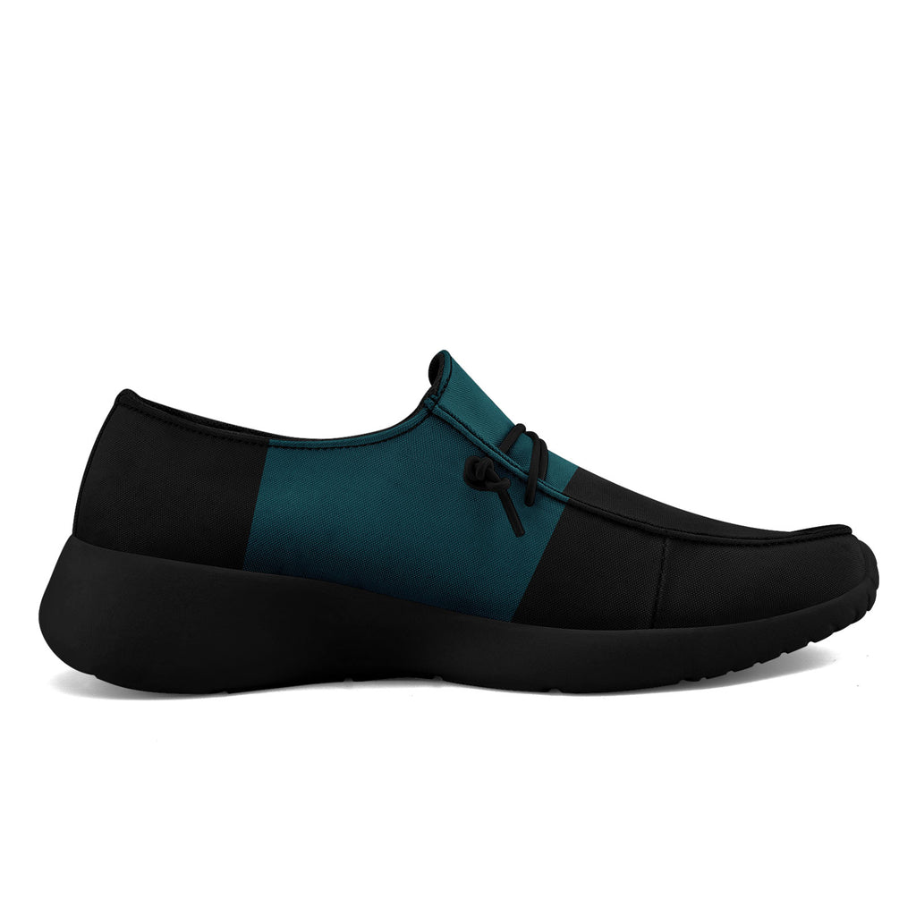 Custom Philadelphia Black Green Shoes Personalized Sneaker FN018-D020278-23