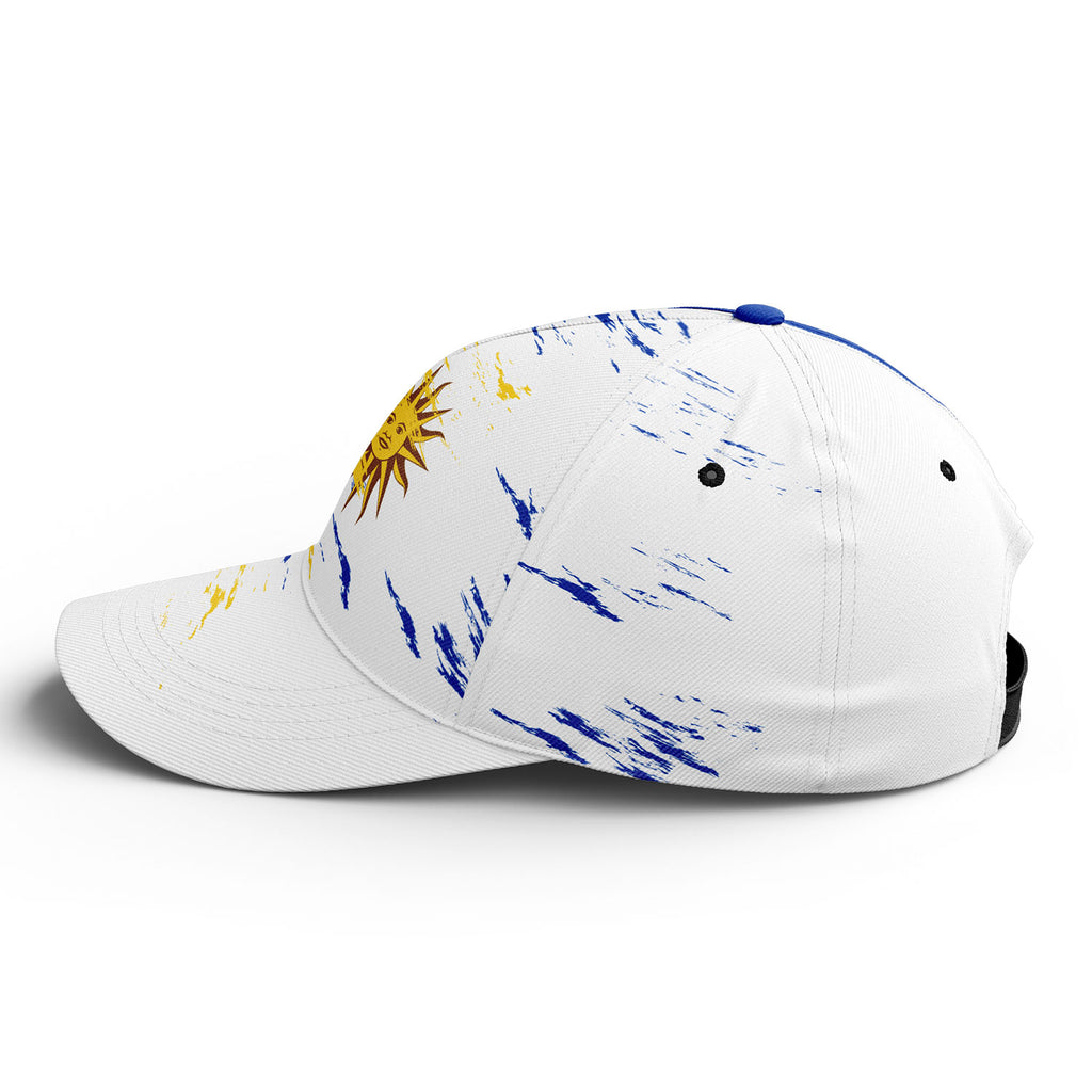 Personalized 2026 Uruguay Soccer Fan Hat - Add Your Name & Design Custom 2026 Football Tournament Hat YW061-F009129-2