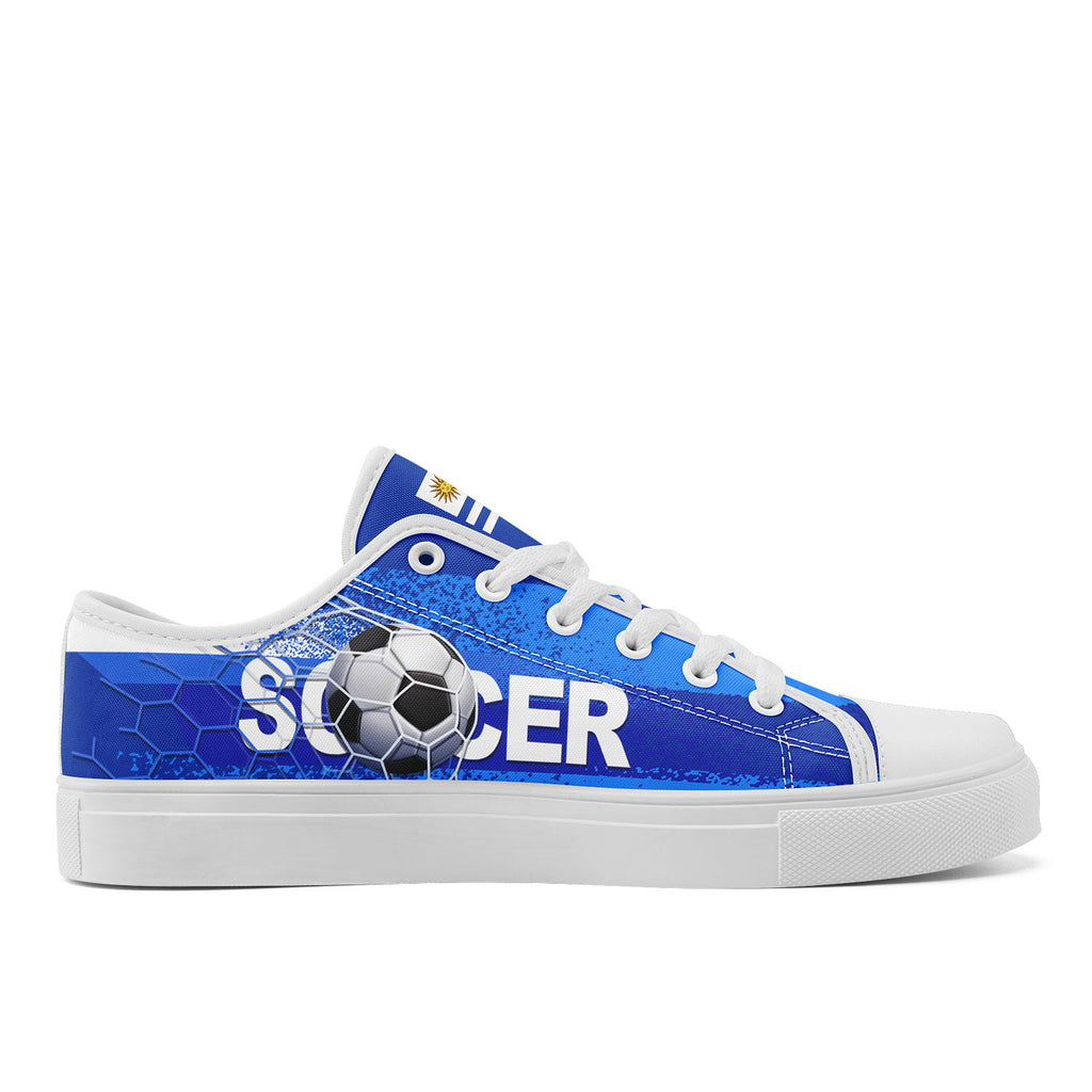 Custom Uruguay 2026 World Cup Sneakers DIY Country Flag Running Shoes Lightweight Sport Shoes Gift for Football Fans Personalized Team Name and Logo FN027-F009107-5