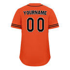 Custom Red Classic Style Black Personalized Authentic Baseball Jersey UN002-bd0b00d8-b0