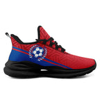 Custom South Korea 2026 World Cup Sneakers DIY Country Flag Running Shoes Lightweight Sport Shoes Gift for Football Fans Personalized Team Name and Logo FN079-F009131-1