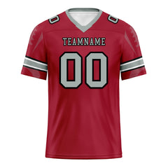 Custom Red Atlanta Personalized Authentic Football Jersey FBJ02-D025033-2