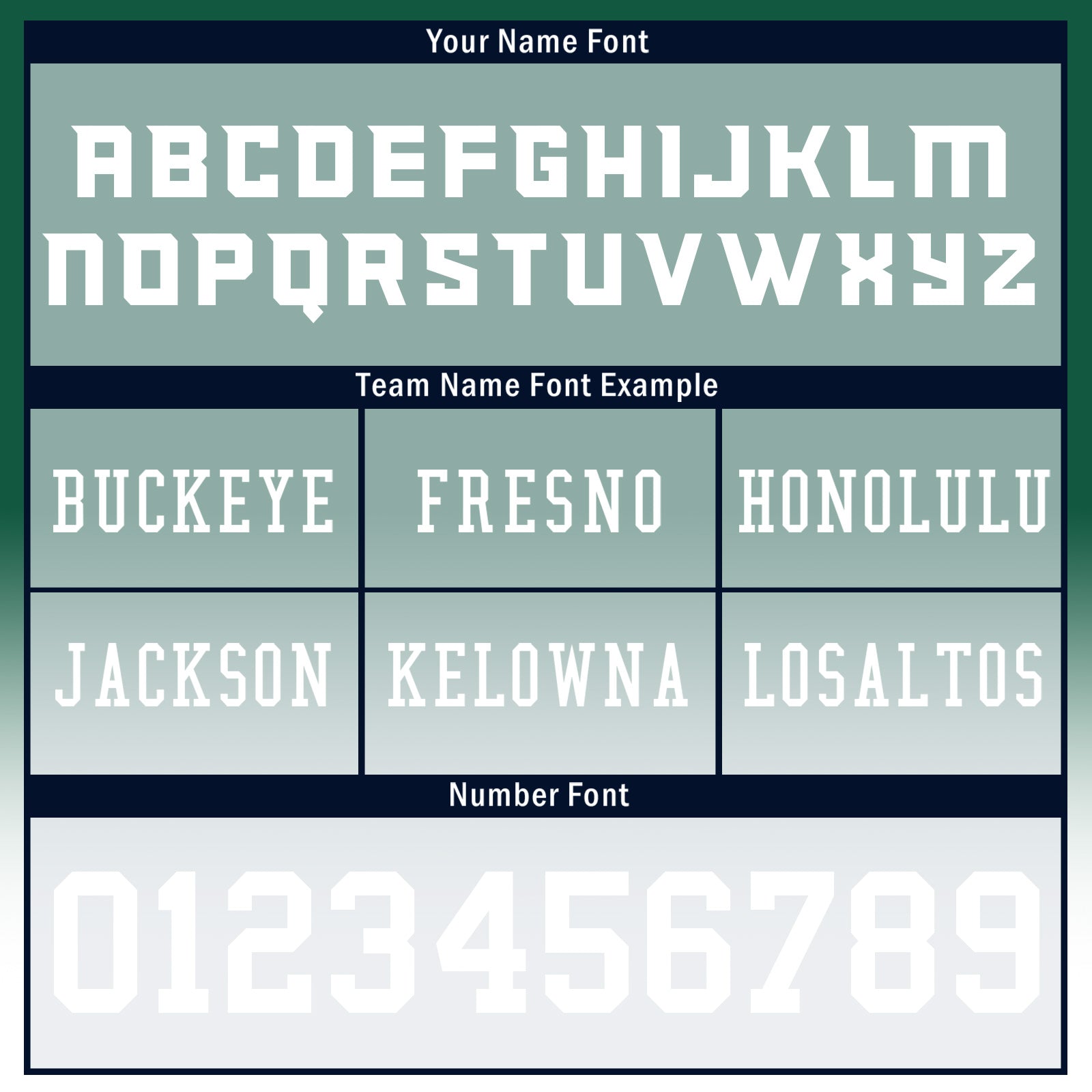 Custom Green White Fade Fashion New York High-Performance American Football Jersey FBJ06-D020252-28