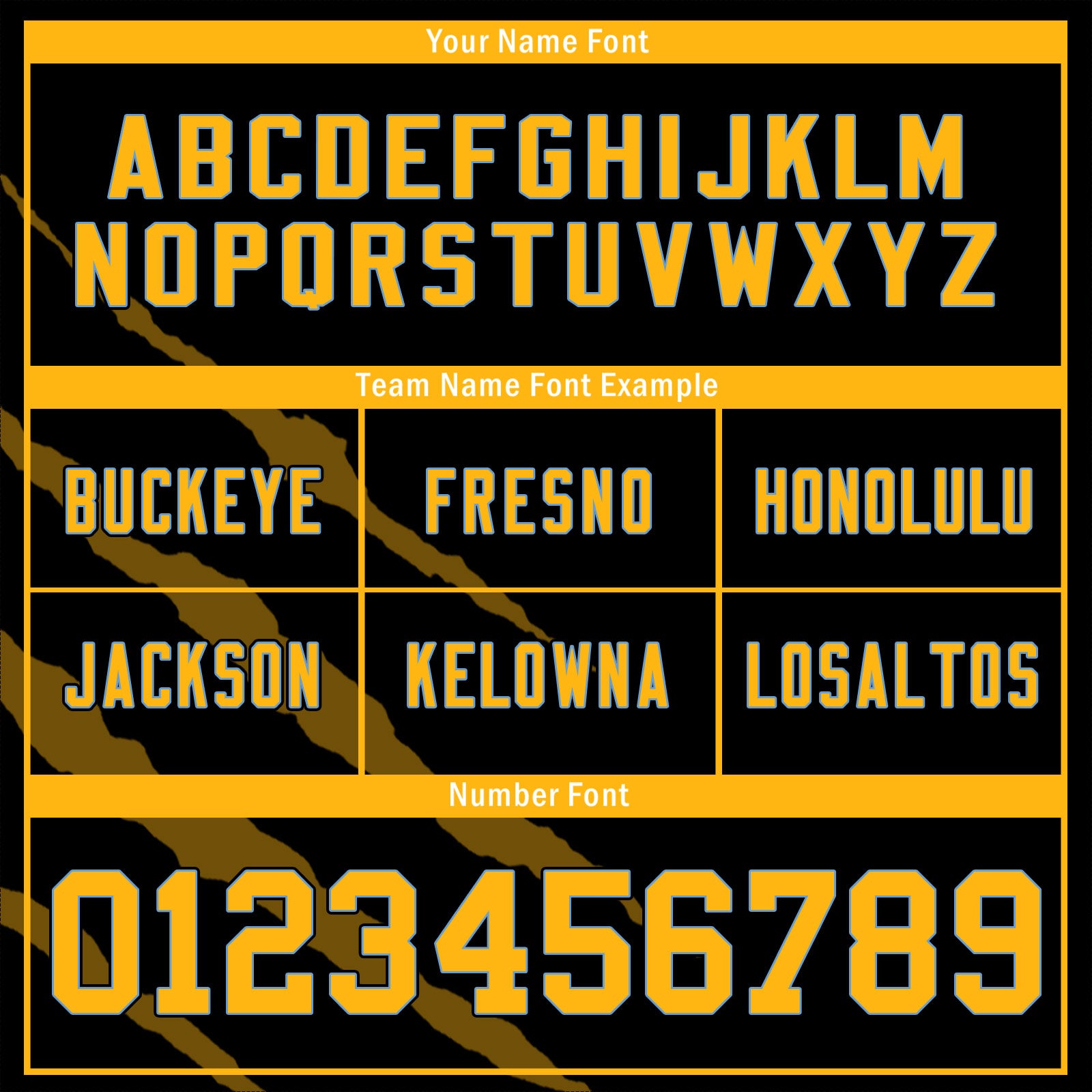 Custom Yellow Black Pennsylvania High-Performance American Football Jersey FBJ06-D023001-30