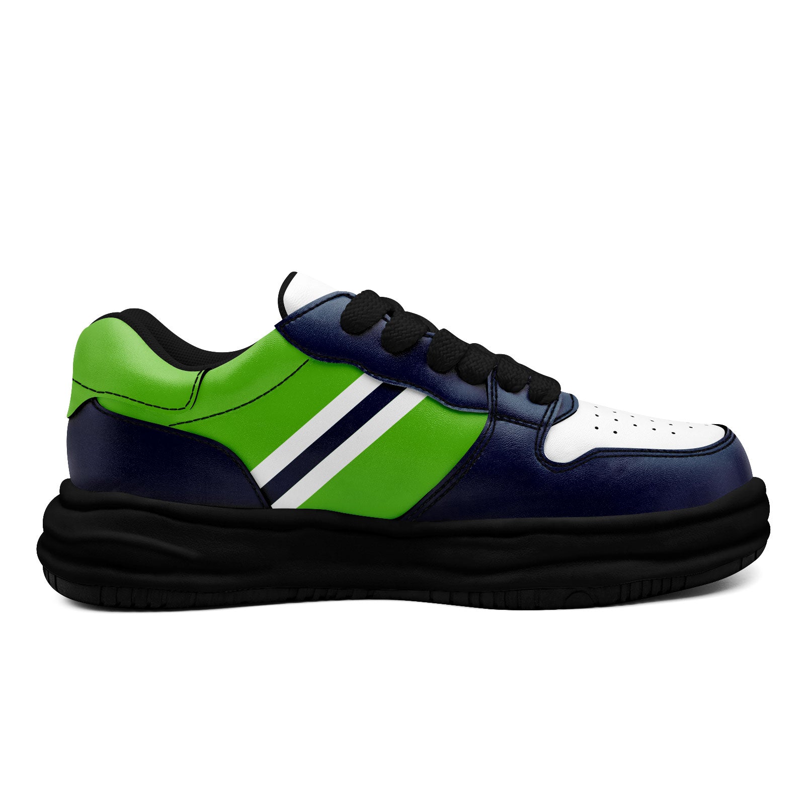 Custom Blue Green Seattle Shoes Personalized Sneaker FN032-D020389-27