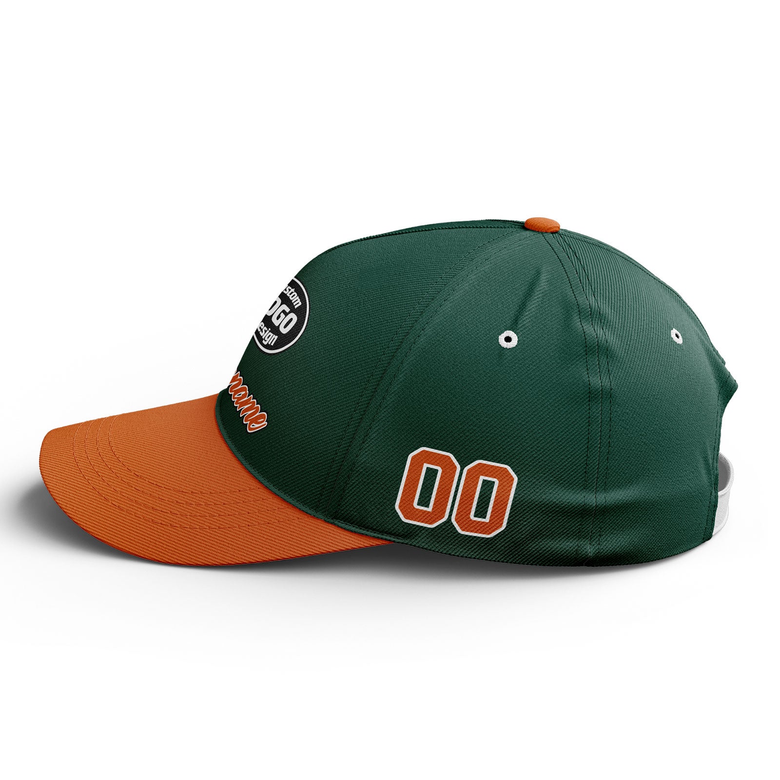 Custom Hat Sport Design Cap Stitched Adjustable Personalized BBCA-D028015-7