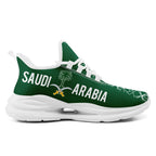 Custom Saudi Arabia 2026 World Cup Sneakers DIY Country Flag Running Shoes Lightweight Sport Shoes Gift for Football Fans Personalized Team Name and Logo FN079-F009093-3