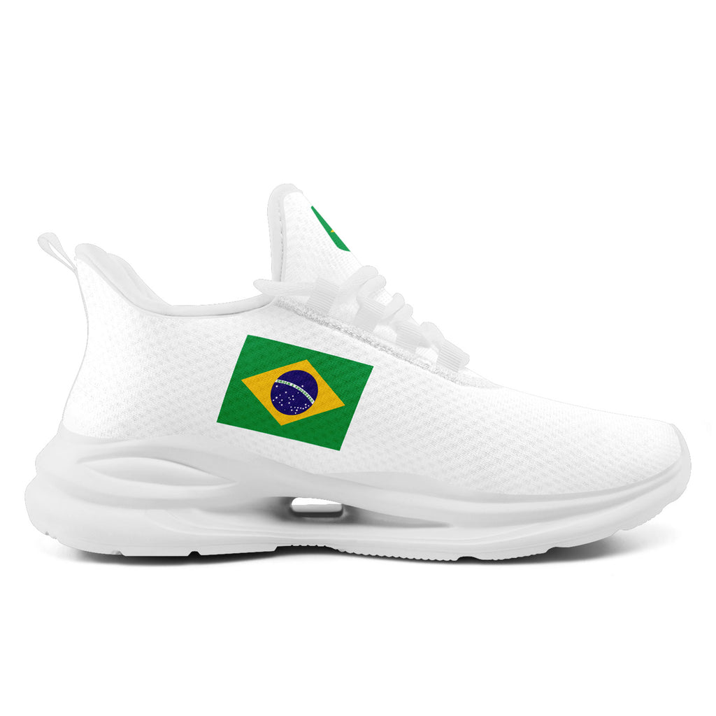 Custom 2026 World Cup Brazil Sneakers DIY Country Flag Running Shoes Lightweight Sport Shoes Gift for Football Fans Personalized Team Name and Logo FN079-F027049-3