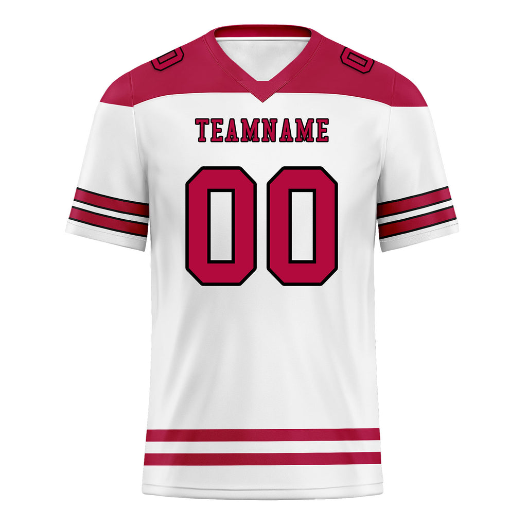 Custom Arizona Personalized Authentic Football Jersey FBJ02-E0607-32