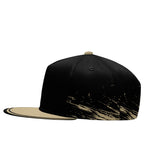 Custom Black Yellow New Orleans MaxSoul Shoes and Hat Combo Offer Personalized Combo ZH-D020264-19