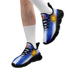 Custom Uruguay 2026 World Cup Sneakers DIY Country Flag Running Shoes Lightweight Sport Shoes Gift for Football Fans Personalized Team Name and Logo FN003-F009072-1