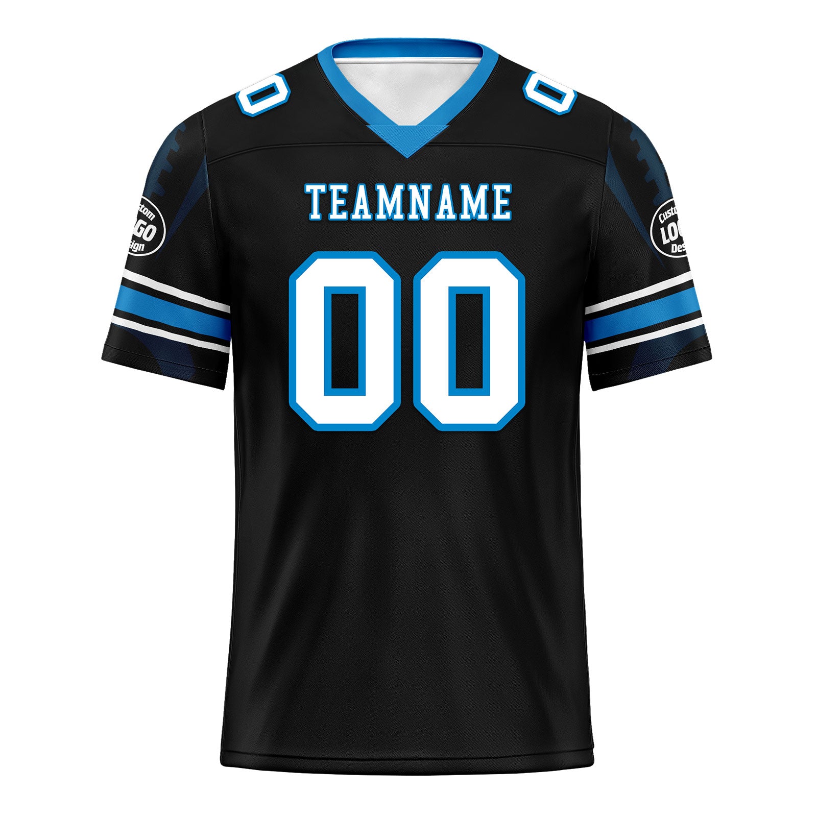 Custom Black Carolina Football Jersey and Sports Shoes Combo Offer Personalized Combo ZH-D025008-3