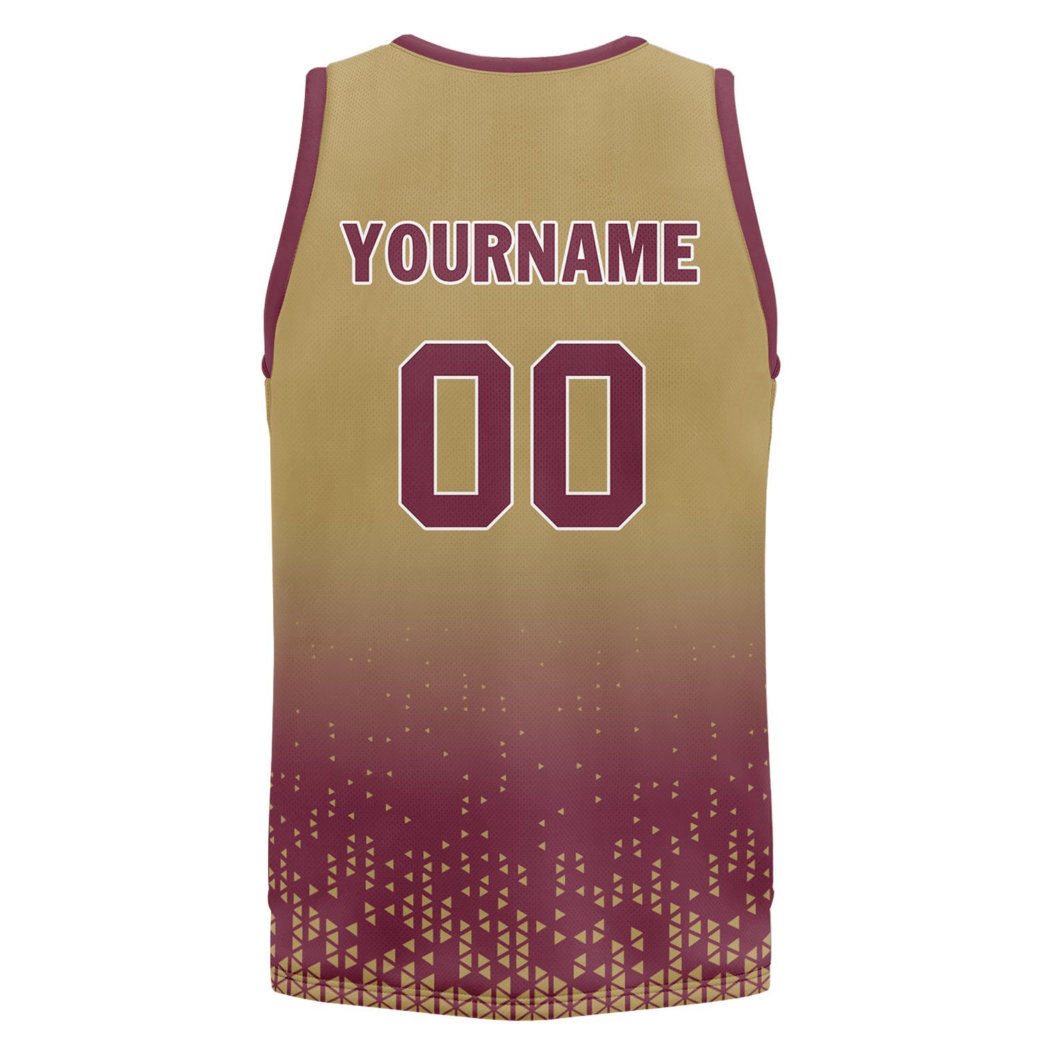 Custom Yellow Red Fade Fashion Sports Uniform Basketball Jersey BBJ01-D020102-5