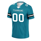 Custom Blue Classic Style Personalized Authentic Football Jersey FBJ02-bd0a70be