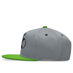 Custom Blue Grey Washington Hat Sport Design Cap Stitched Adjustable Personalized PR067B-D028017-14