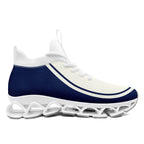 Custom Cream Navy Maxsoul Shoes Personalized Sneaker FN030XD-D020388-12