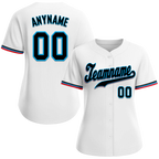 Custom White Classic Style Black Personalized Authentic Baseball Jersey BSBJ01-bd0face